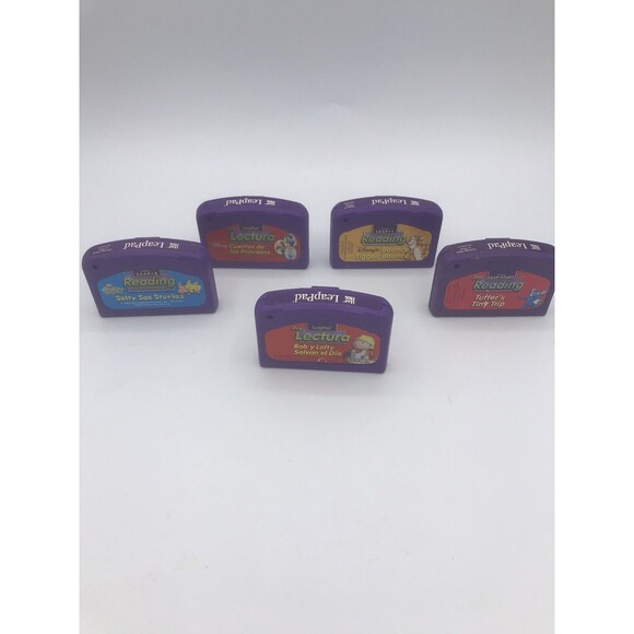 Leap Pad Frog Games Explorer Game Cartridges Lot Of 5 tested and working - Picture 1 of 4